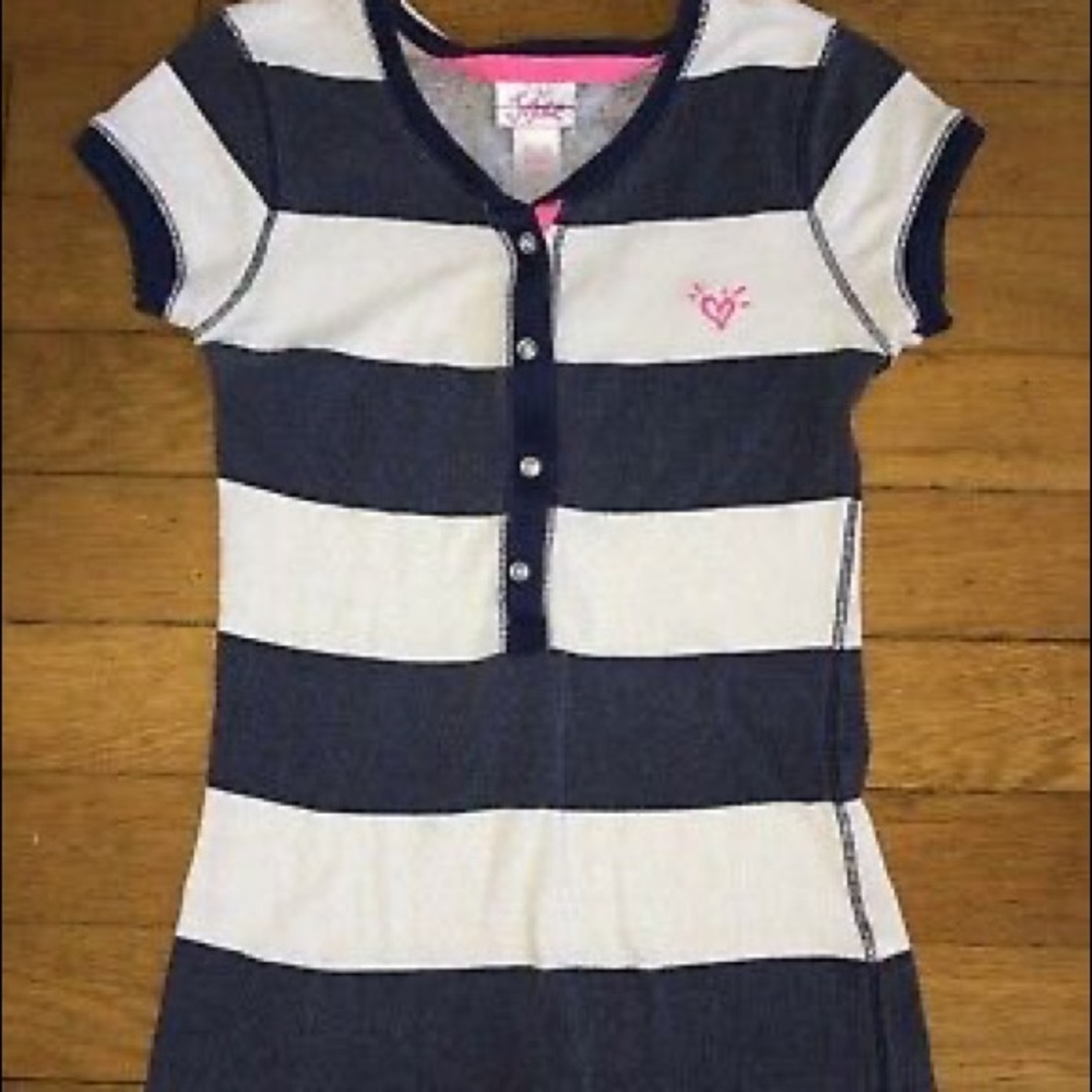 *LOOKING FOR* Justice striped Henley like this